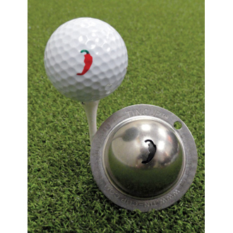 tin cup ball marker   peppah