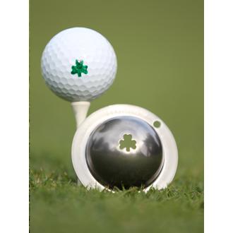 Tin cup ball marker   shamrock van kantoor artikelen tip.