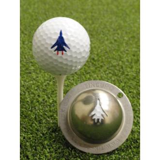 tin cup ball marker   top gun