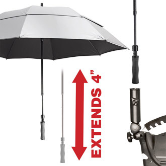 Bagboy uv wind vent 62 inch double canopy umbrella van kantoor artikelen tip.