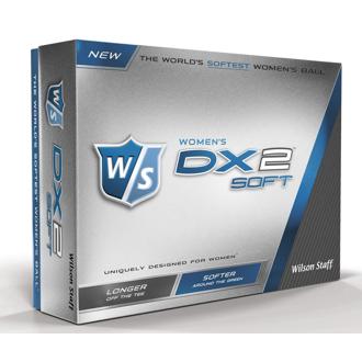 wilson staff ladies dx2 soft balls (12 balls)