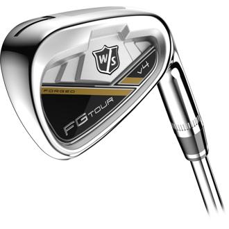 wilson staff fg tour v4 irons (steel shaft)
