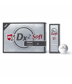 Wilson Staff DX2 Soft Distance Golf Balls (12 Balls)