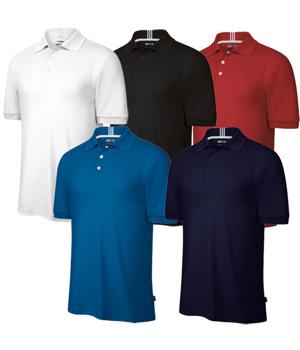 Adidas Mens ClimaLite Stretch Pique Polo Shirt