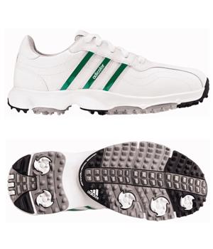 Adidas Junior Adicolor Golf Shoes (White)