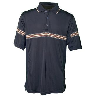 Ashworth Mens Engineered Stripe Polo Shirt