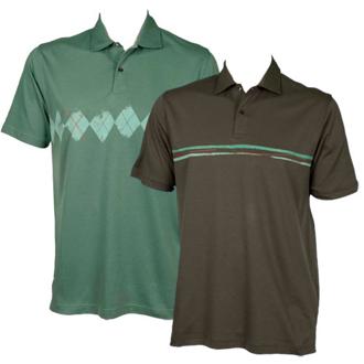 Ashworth Mens Ez-Tech Solid Polo Shirt