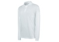 Ashworth Mens Long Sleeve Button Cotton Polo Shirt