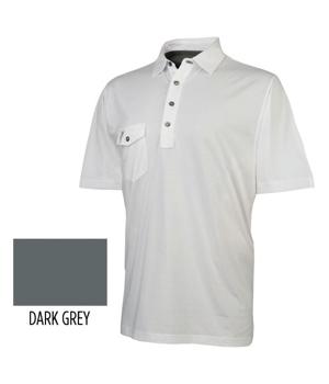 Ashworth Mens Pima Soft Interlock Solid Polo Shirt