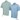 Ashworth Mens Button High Twist Solid Polo Shirt