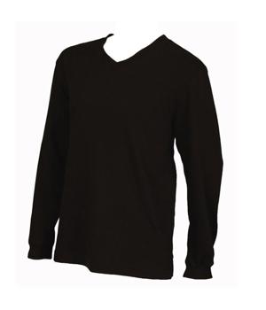 Ashworth Mens French Terry V Neck Sweater