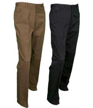 Ashworth Mens Flat Front Twill Trouser
