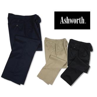 Ashworth Mens Euro Fit EZ-TECH Twill Trouser
