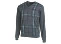 Ashworth Mens Cotton Pattern V-Neck Sweater