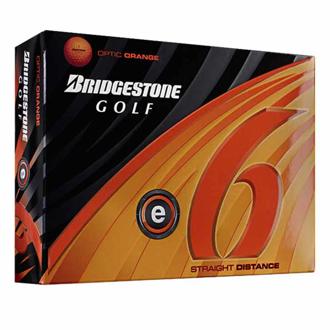 Bridgestone e6 orange balls (12 balls) 2012