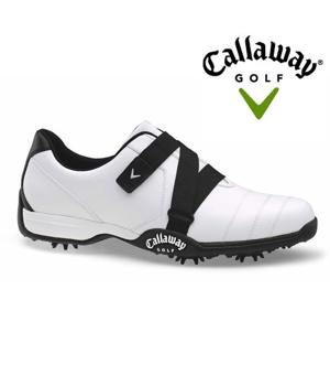Callaway X-Series CRO Golf Shoes (White/Black) - M350