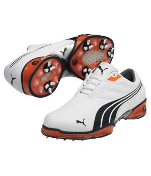 Puma Cell Fusion 2 Golf Shoes (White/Black)
