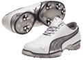 Puma Cell Fusion Golf Shoes (White/Silver/Black)