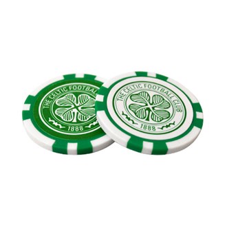 celtic poker chip ball marker set