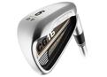 Cleveland CG-16 Satin Chrome Demo Irons (Steel/Graphite)