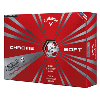 Callaway chrome soft truvis balls (12 balls) van kantoor artikelen tip.