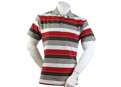 Calvin Klein Mens Panelled Striped Polo Shirt