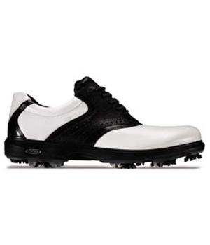 Ecco Classic GTX Golf Shoes (White/Black/Black) 2010