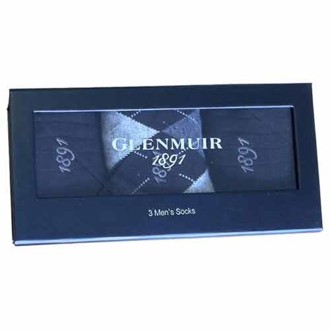 Glenmuir mens comiston socks (3 pack) 2012