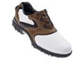 Footjoy Mens Contour Series BOA Golf Shoes (White/Antique Brown/Black) 2012