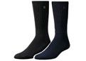 FootJoy ComfortSof Crew Socks 3 Pack (2 Pairs Black & 1 Pair Navy)