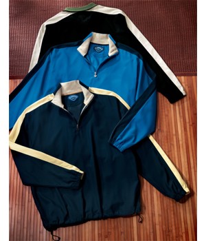 Callaway Mens Match Play Color Block Half Zip Windshirt