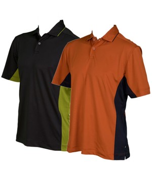 Callaway Golf Mens Line Blocker Performance Dry Sport Polo Shirt