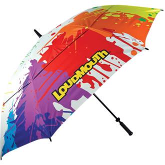 loudmouth 64 inch double canopy drop cloth umbrella