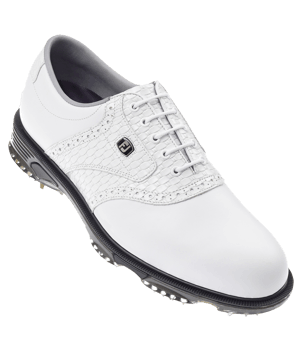 Footjoy Mens Dryjoys Tour Series Golf Shoes (White/White) 2012