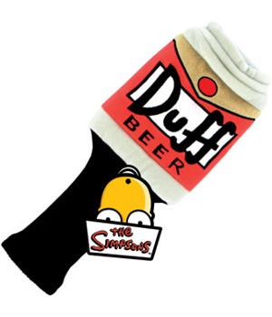 Simpsons Duff Beer Can Headcover