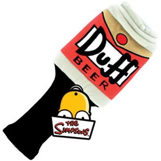 Simpsons duff beer can driver headcover van kantoor artikelen tip.