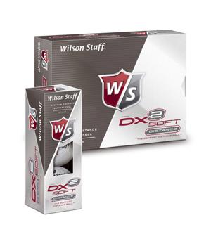 Wilson Staff DX2 Soft Golf Balls (12 Balls)