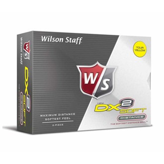 Wilson staff dx2 yellow soft balls (12 balls)