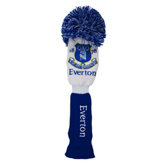 everton pompom driver headcover