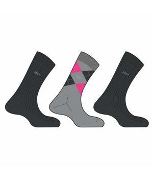 Glenmuir Mens Exbury Golf Socks (3 Pack)