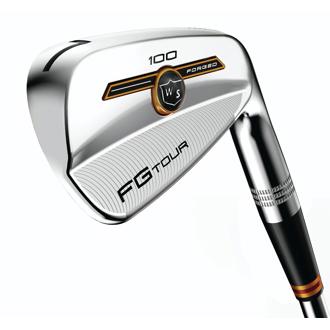 wilson staff fg tour 100 irons (steel shaft)