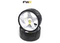 Powakaddy Sport/Freeway II Trolley Wide Wheels Assembly (Pair)