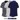Greg Norman Mens ION 75 Titanium Ombre Stripe Polo Shirt