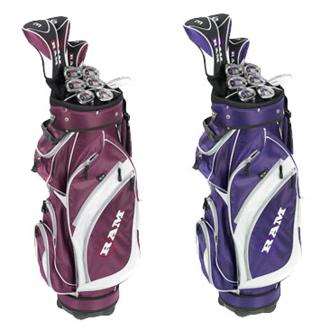 Ram ladies g force 16 piece complete package set (graphite shaft)