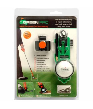 Green Pro Multi-Purpose Golf Accessory Kit