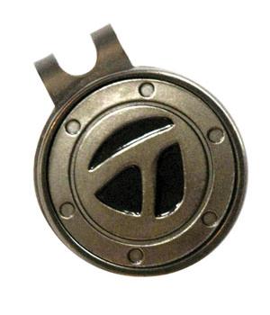 TaylorMade Ball Marker Hat Clip (Gunmetal)
