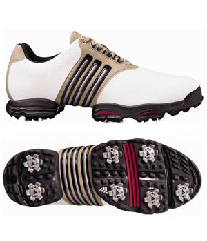 Adidas Innolux Golf Shoes (White/Khakhi/Cyber Metal)