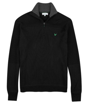 Lyle and Scott Mens Thermocool Half-Zip Sweater 2011