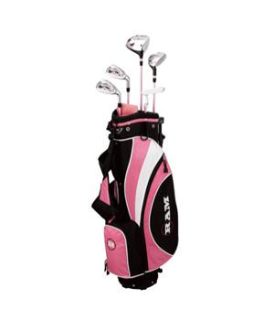 Ram FX Max Junior Girls Golf Package Set (Pink)