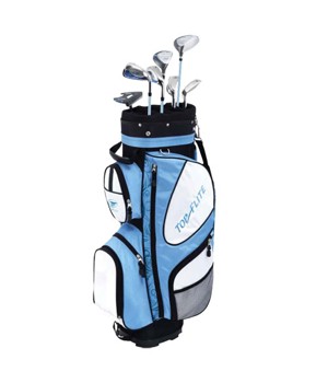 Topflite Ladies Tour Edition 11 Piece Half Golf Set (Graphite Shaft)